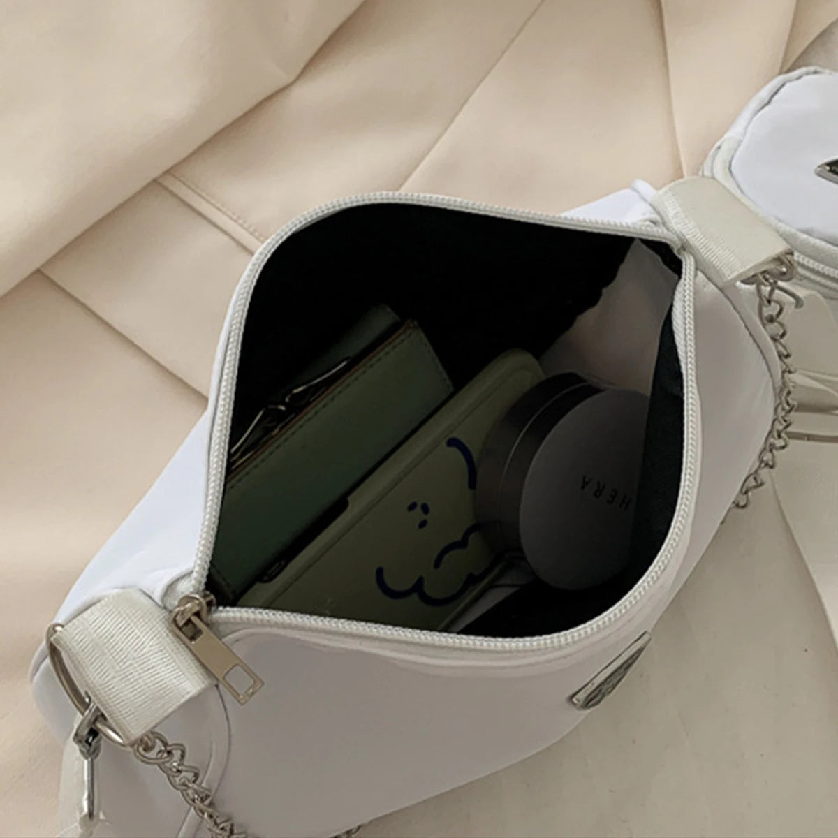 Nylon Crossbody Bag For Women Portable Casual Style - Smarsty