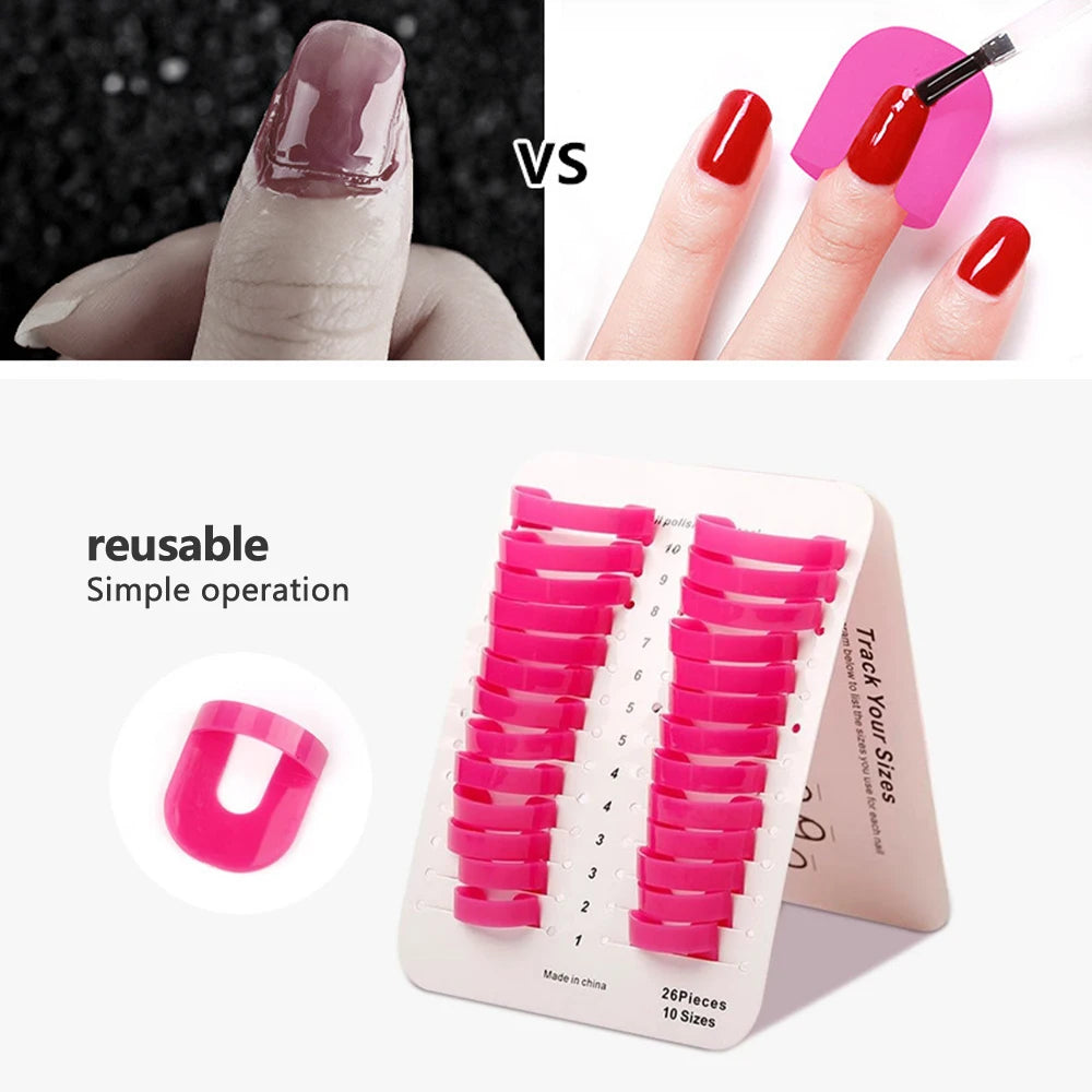 Nail Polish Protector Shields for Easy Nail Art - Smarsty