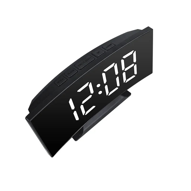 LED Digital Alarm Clock with Large Display and Temperature - Smarsty