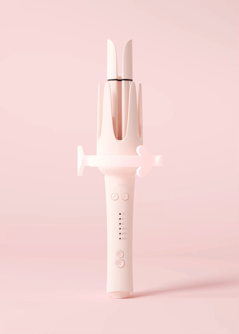 Automatic Hair Curler 32mm Rotating Ceramic Wand - Smarsty
