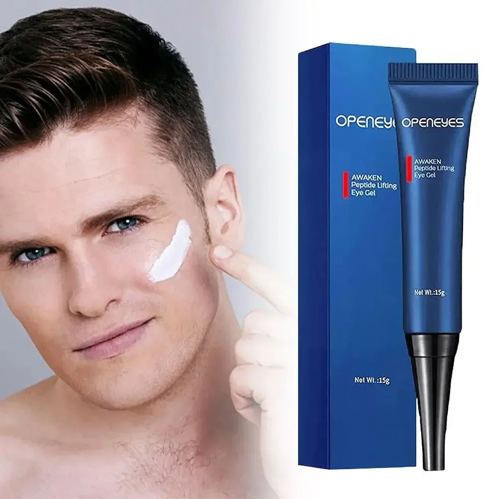 Men's Hyaluronate Eye Cream for Dark Circles and Puffiness - Smarsty