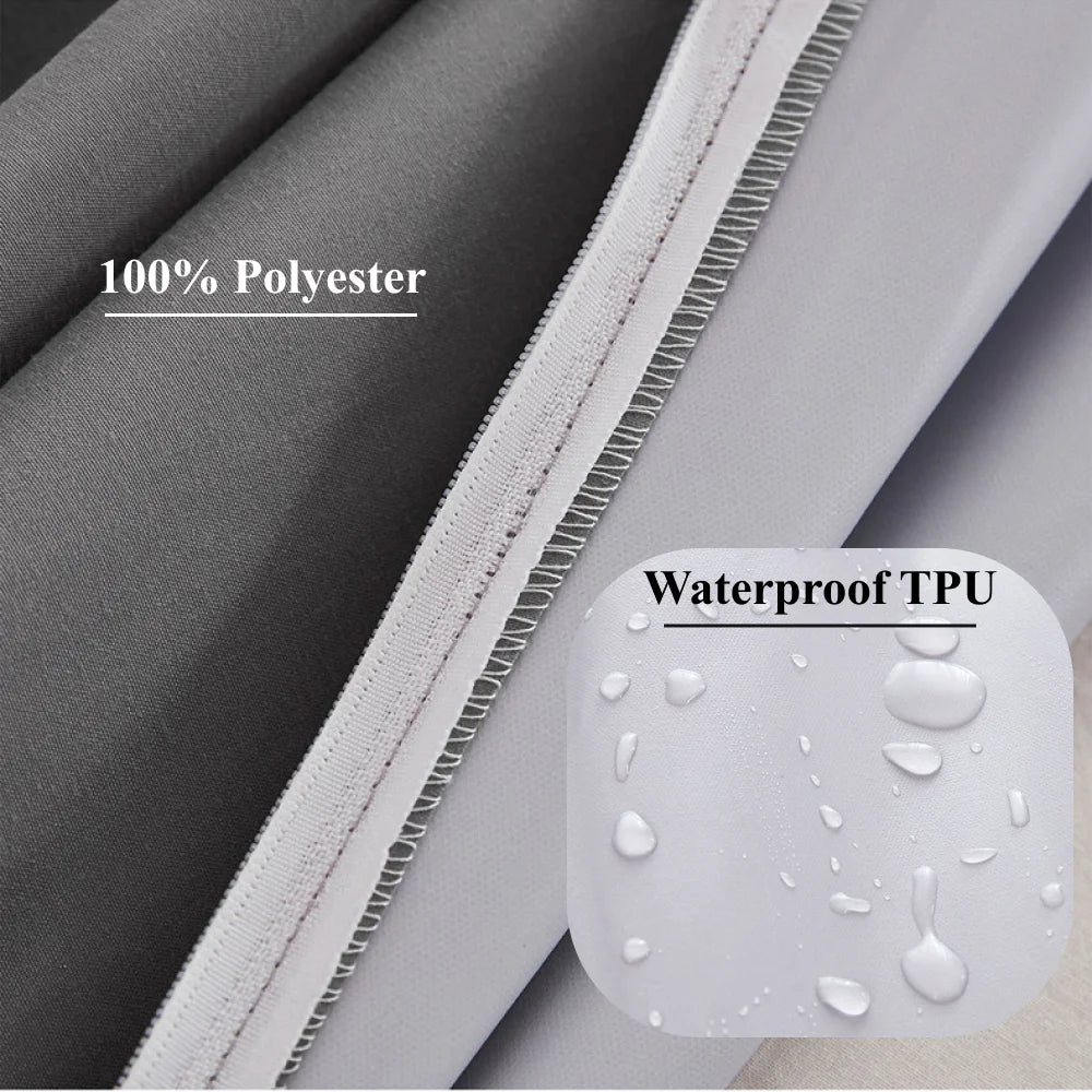 Waterproof Mattress Cover with Zipper for All Bed Sizes - Smarsty