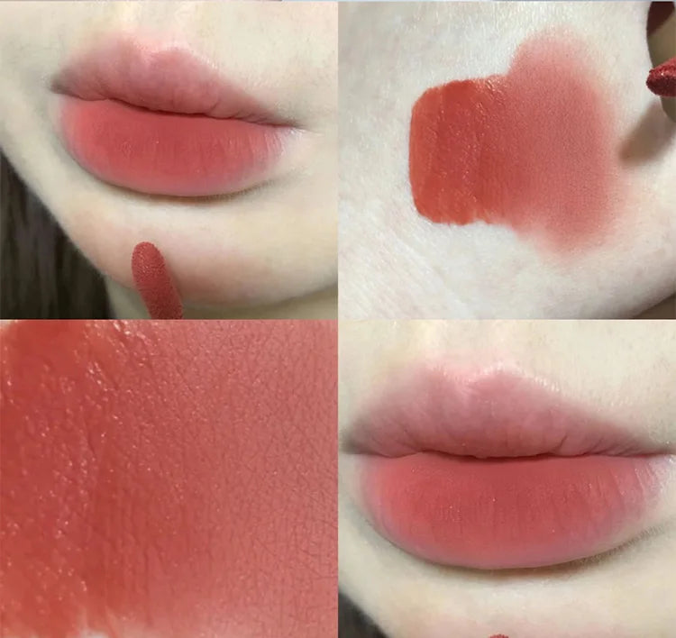 Gege Bear Rabbit Matte Velvet Lip Glaze Long Lasting Moisture - Smarsty