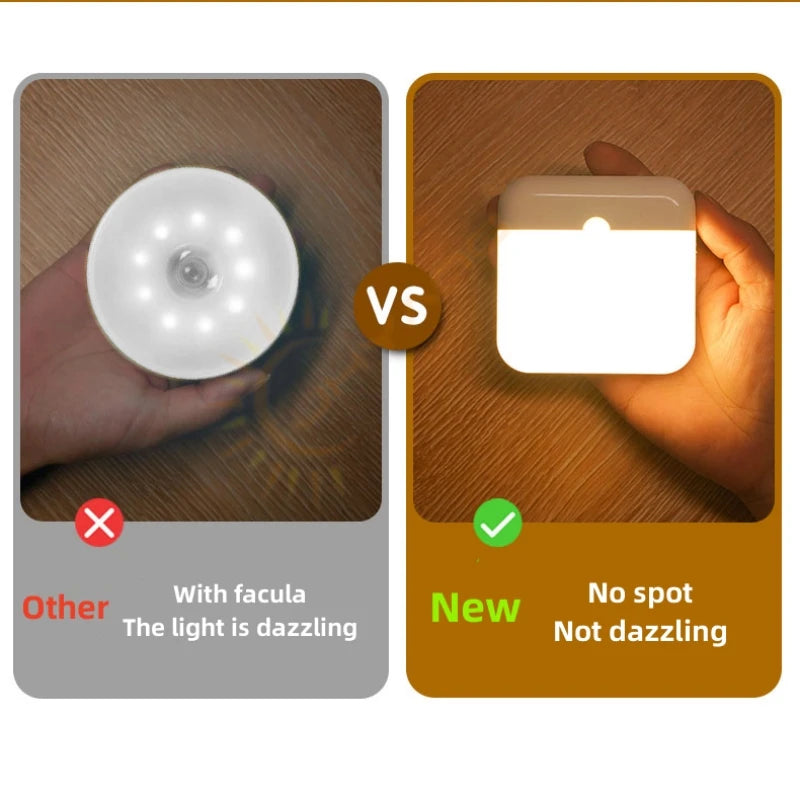 Motion Sensor LED Light with USB Charging for Home - Smarsty