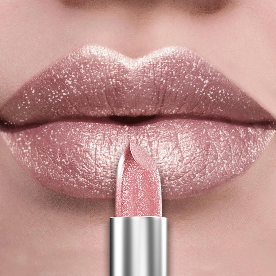 Bold Metallic Lipstick Set for Long Lasting Shine - Smarsty
