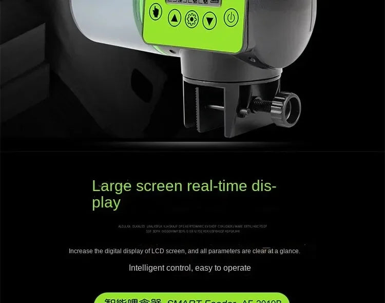 Automatic Fish Tank Feeder with Intelligent Timing Feature - Smarsty