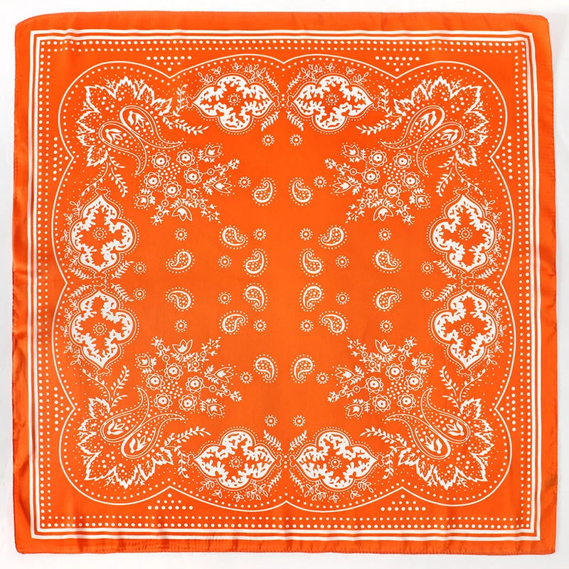 Elegant Silk Floral Hairbands and Neck Scarves - Smarsty