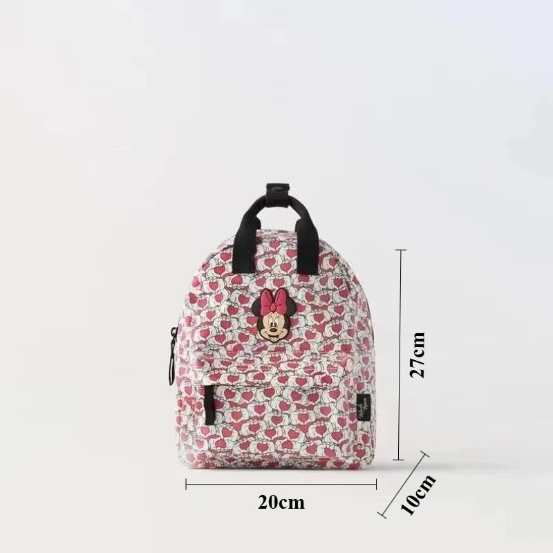 Mickey Mouse Canvas Backpack Large Capacity School Bag - Smarsty