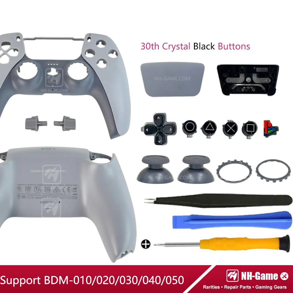PS5 Controller Housing Case Kit with Tools - Smarsty
