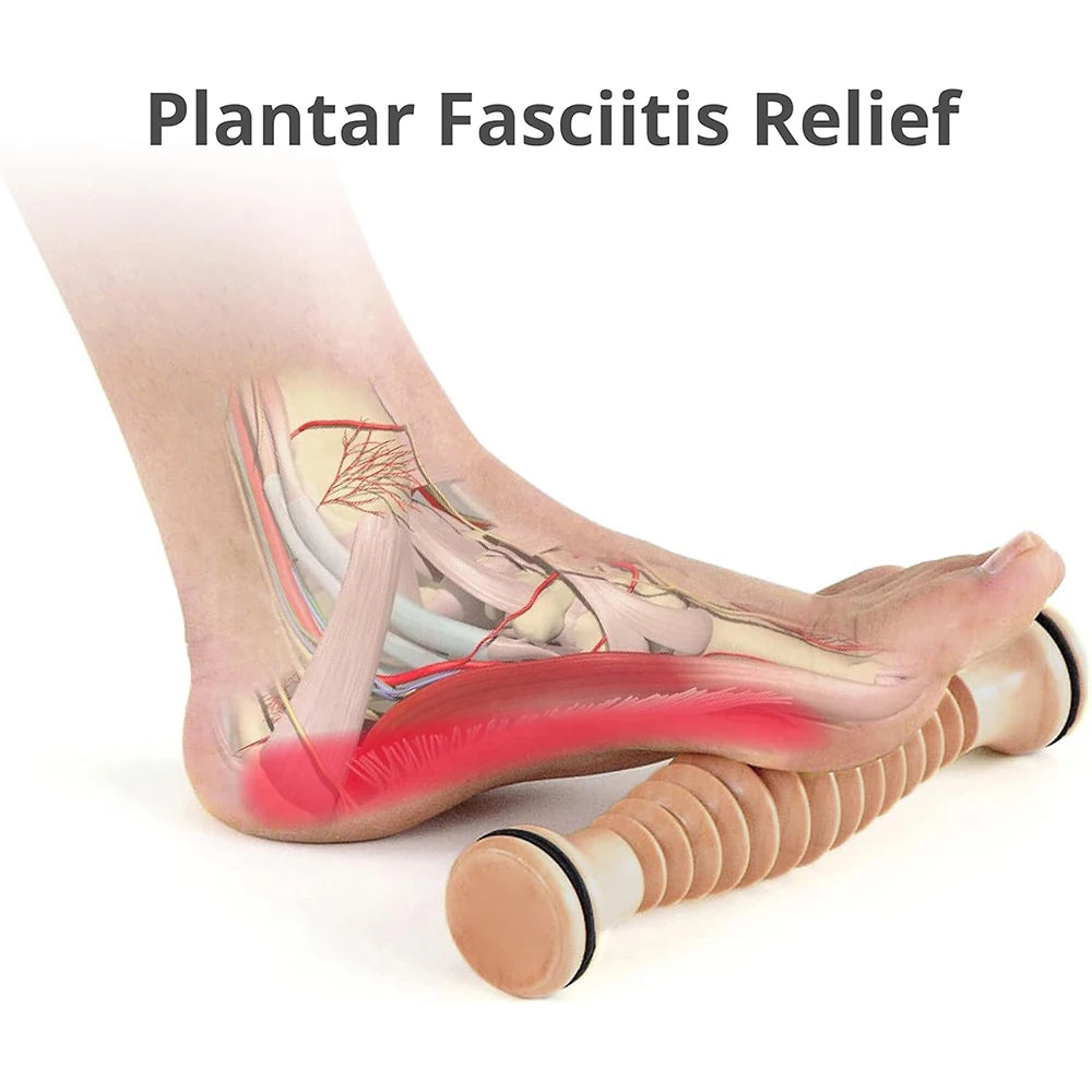 Wooden Foot Roller Massager for Stress Relief - Smarsty