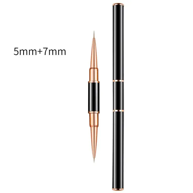 Black Nail Art Liner Brushes for Precision Design - Smarsty