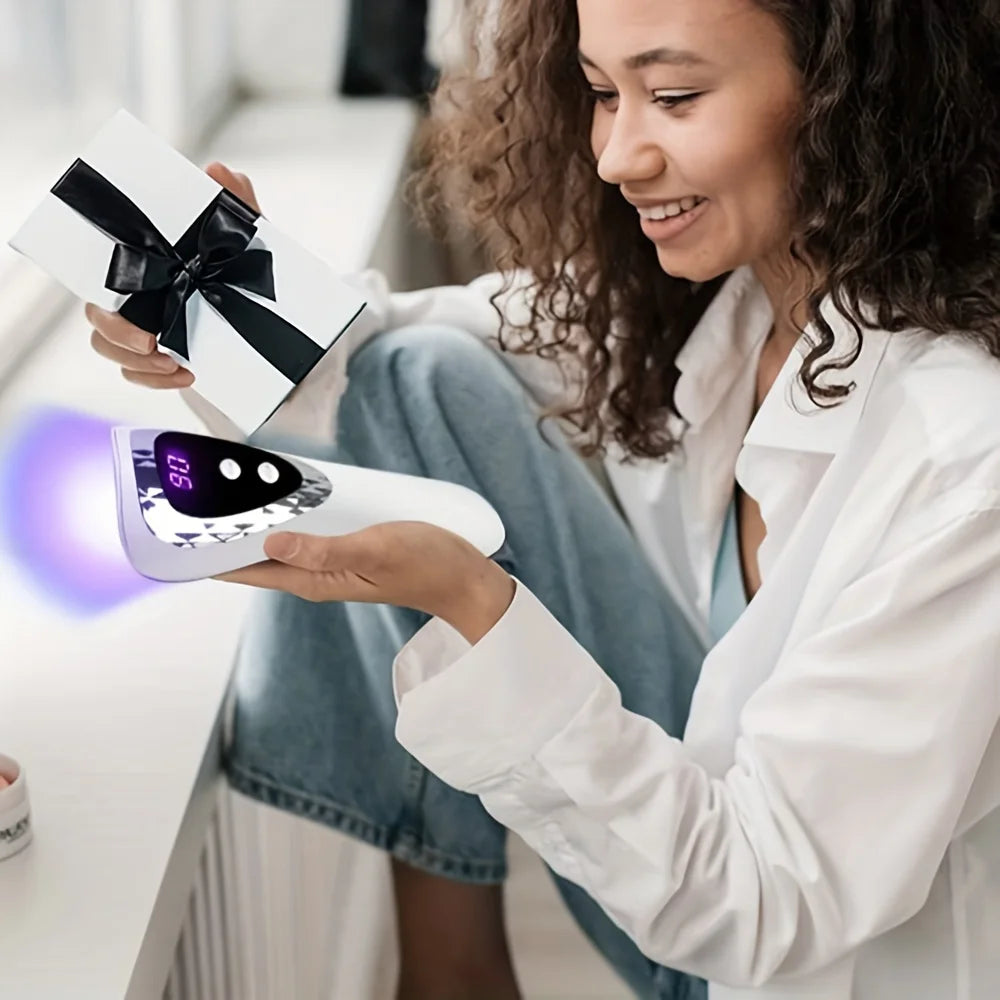 Handheld UV LED Nail Dryer Mini Rechargeable Lamp - Smarsty