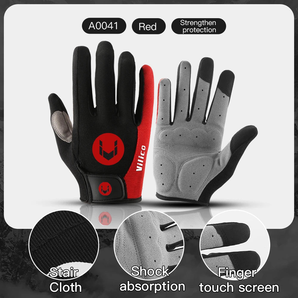 Breathable Cycling Gloves Anti Shock MTB Gloves - Smarsty