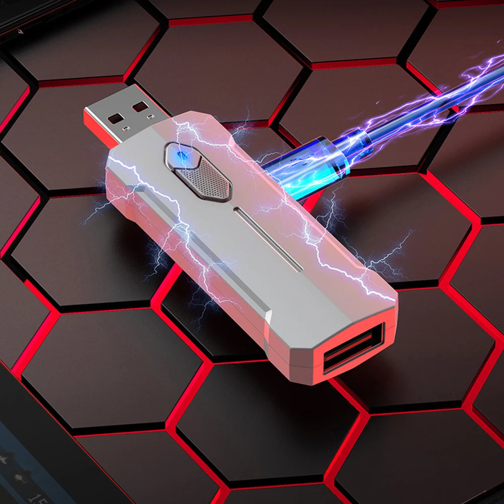 5 in 1 Mobile Game Converter Keyboard Mouse Gaming Set for PUBG Wired RGB Backlit Keyboard with Wrist Rest for Gamer Accessories