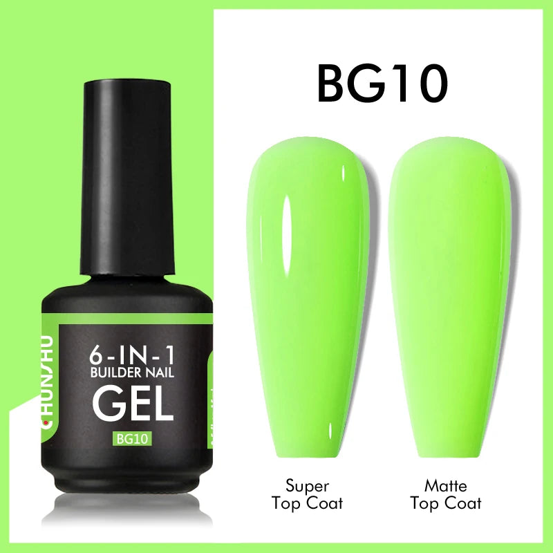 Chunshu 6 in 1 UV Gel Polish for Durable Nails - Smarsty