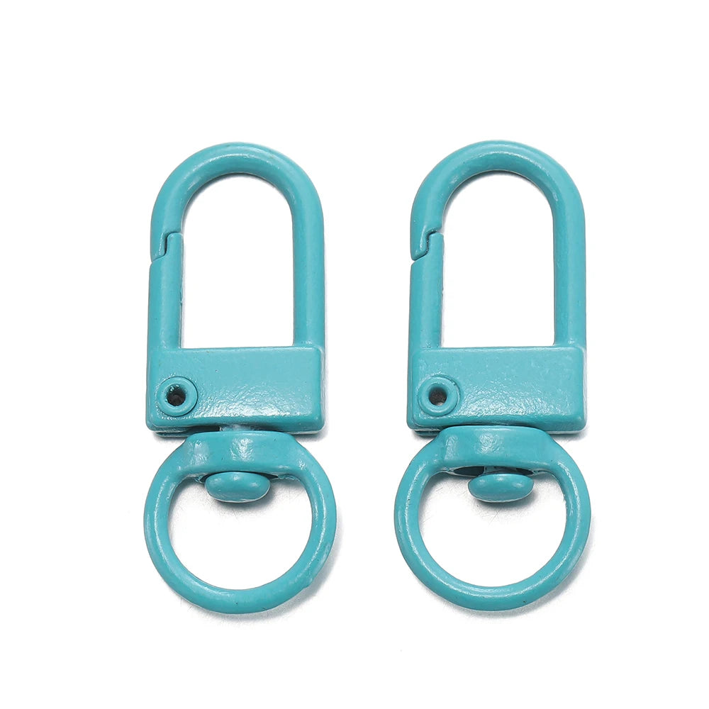 Colorful Alloy Snap Lobster Clasp Keychain Hooks Set - Smarsty