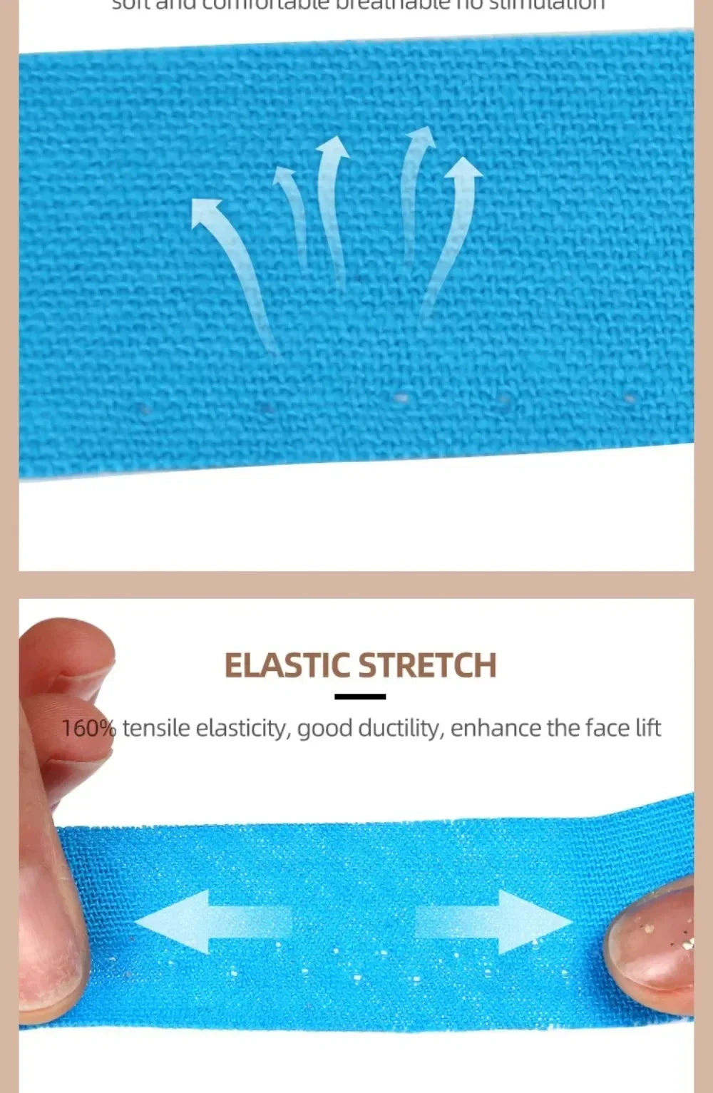 Kinesiology Tape for Instant Face and Neck Lift - Smarsty