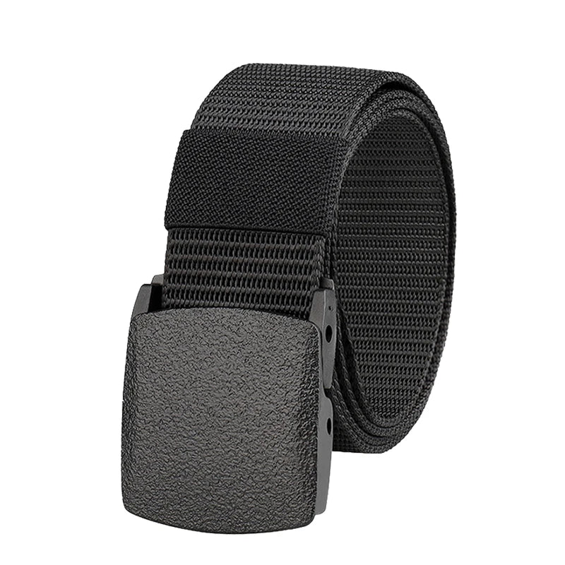 Durable Casual Canvas Belt With Easy Adjust Buckle - Smarsty