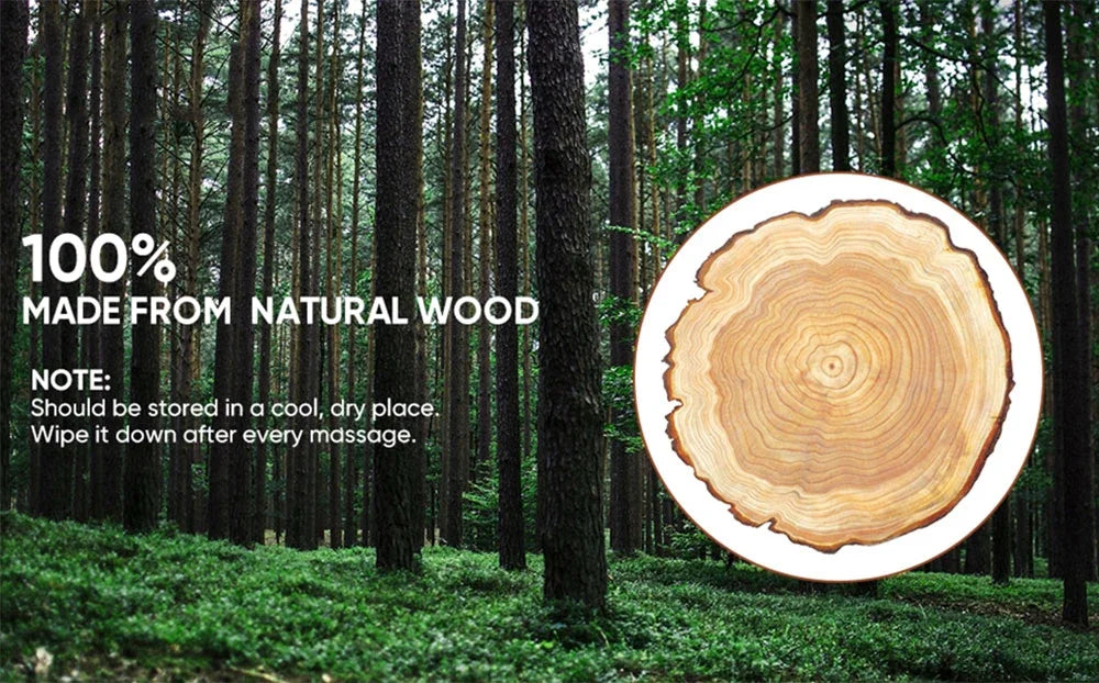 Wooden Lymphatic Drainage Massage Tools for Body Shaping - Smarsty