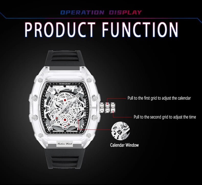 Fashionable Waterproof Quartz Sports Watch for Men - Smarsty