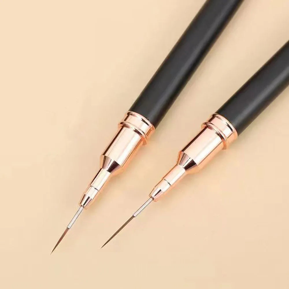 Black Nail Art Liner Brushes for Precision Design - Smarsty