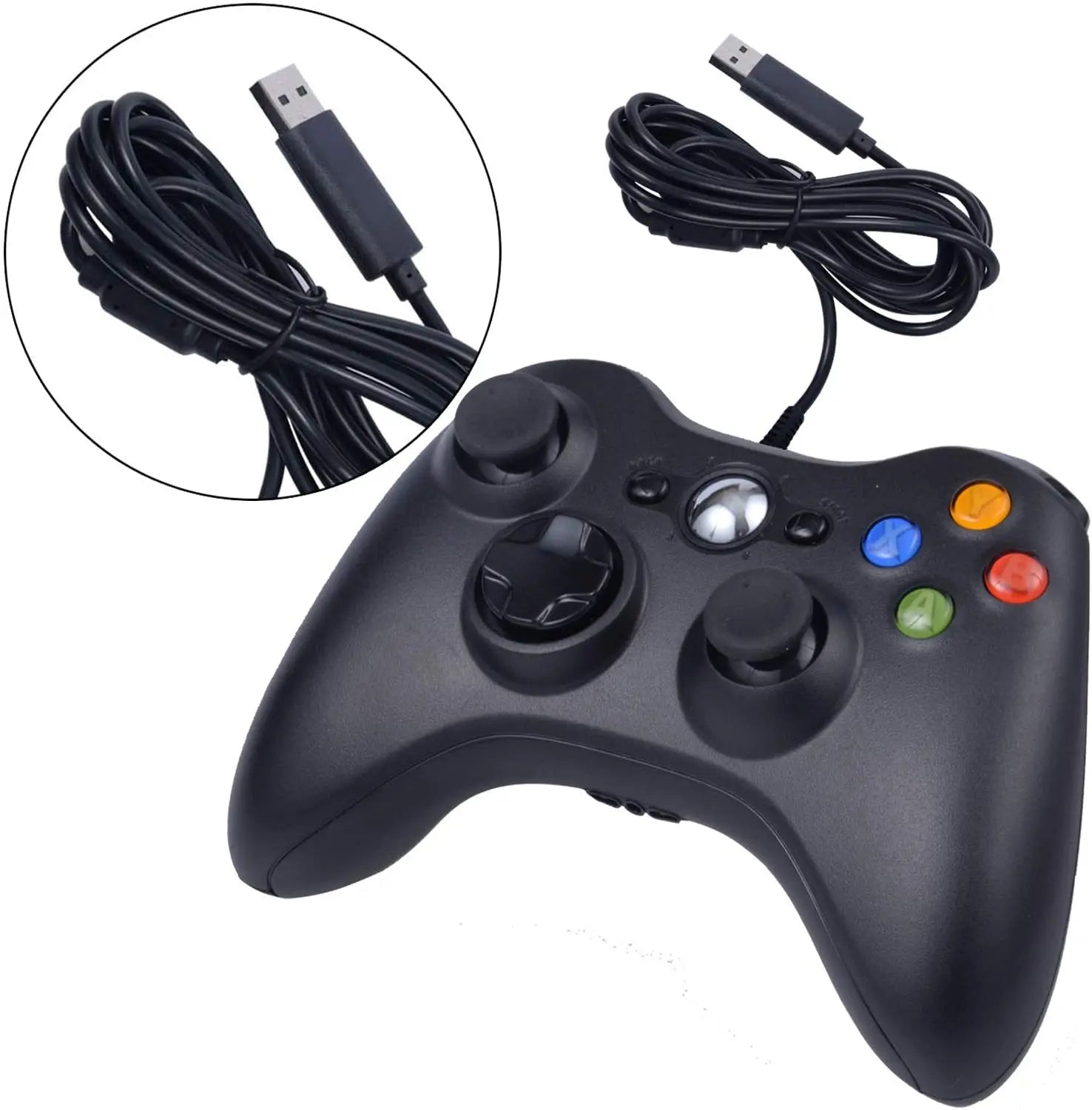 USB Wired Game Controller for Xbox 360 with Enhanced Precision - Smarsty