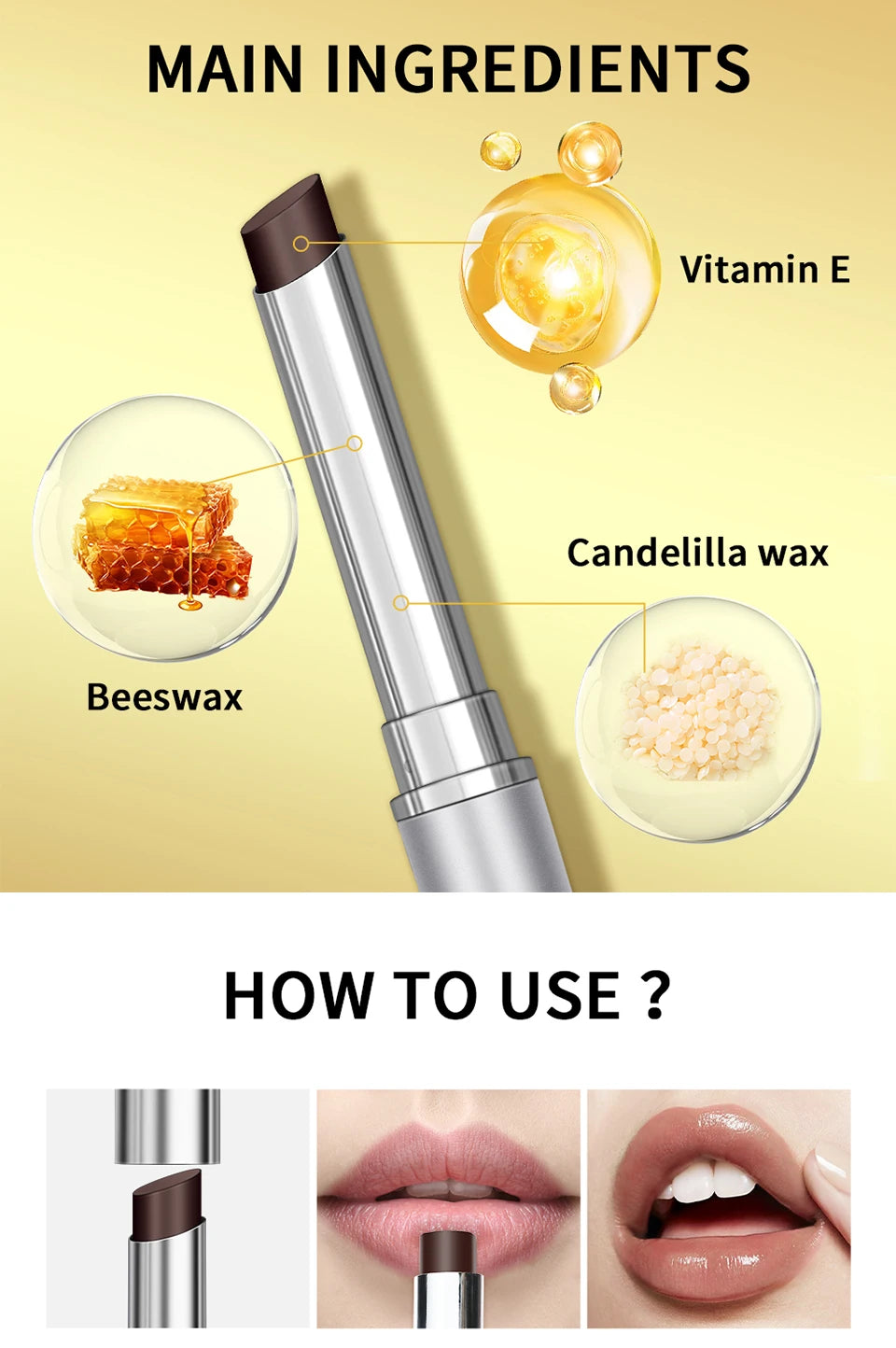 Black Honey Lipstick Long Lasting Natural Moisturizer - Smarsty