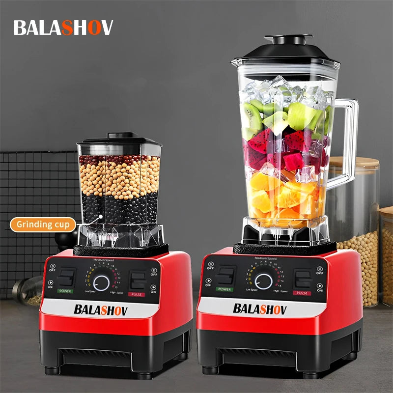 2000W Heavy Duty Commercial Blender Stationary Mixer Food Processor Ice Smoothies for Kitchen High Power Juicer Blender BPA Free by Smarsty