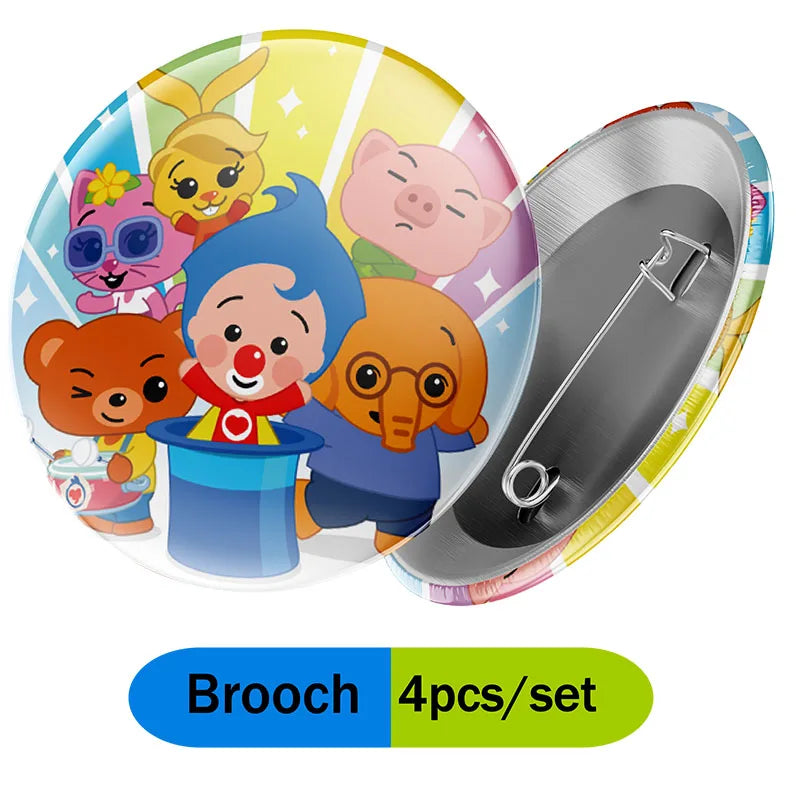 Cartoon Clown Baby Shower Party Supplies Set - Smarsty