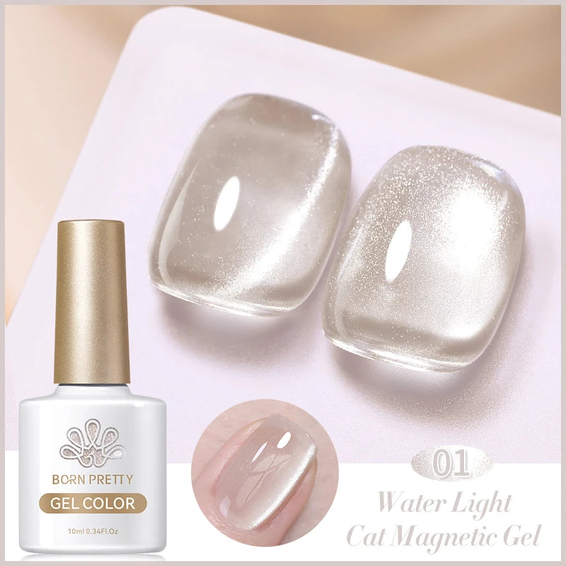 Born Pretty Rainbow Purple Magnetic Gel Nail Polish - Smarsty