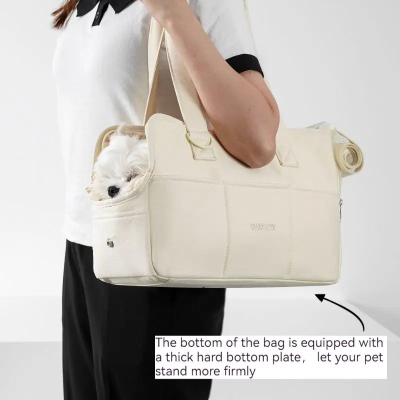 Portable Dog Carrier Bag for Small Pets Comfort and Style - Smarsty