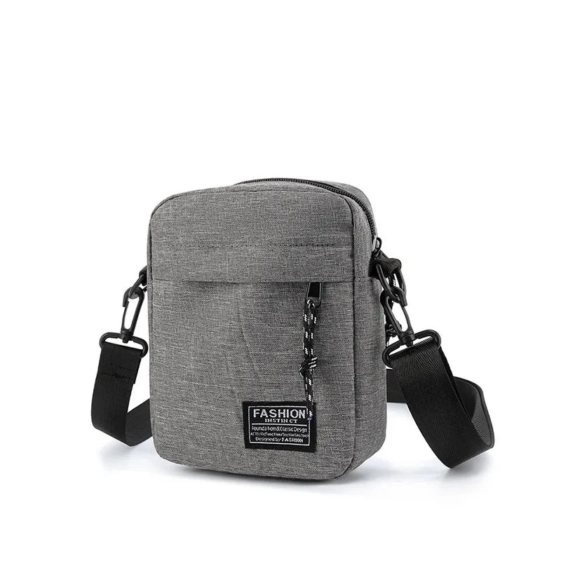 Compact Square Crossbody Bag With Oxford Cloth Durability - Smarsty