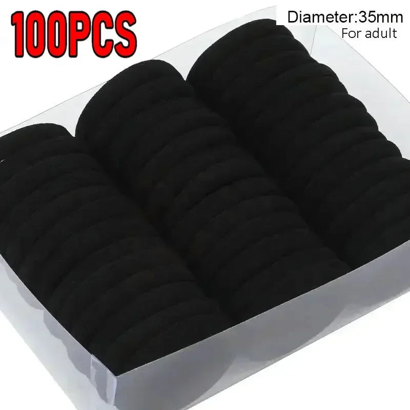 200 Pack Elastic Hair Bands For Women No Damage Soft - Smarsty