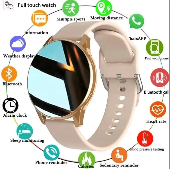 Women Bluetooth Smart Watch with Heart Rate Monitoring - Smarsty