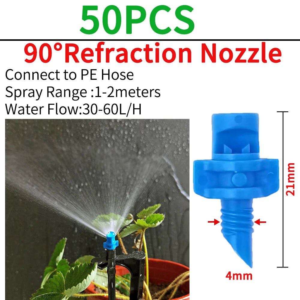 Adjustable Micro Spray Watering Dripper for Gardens - Smarsty