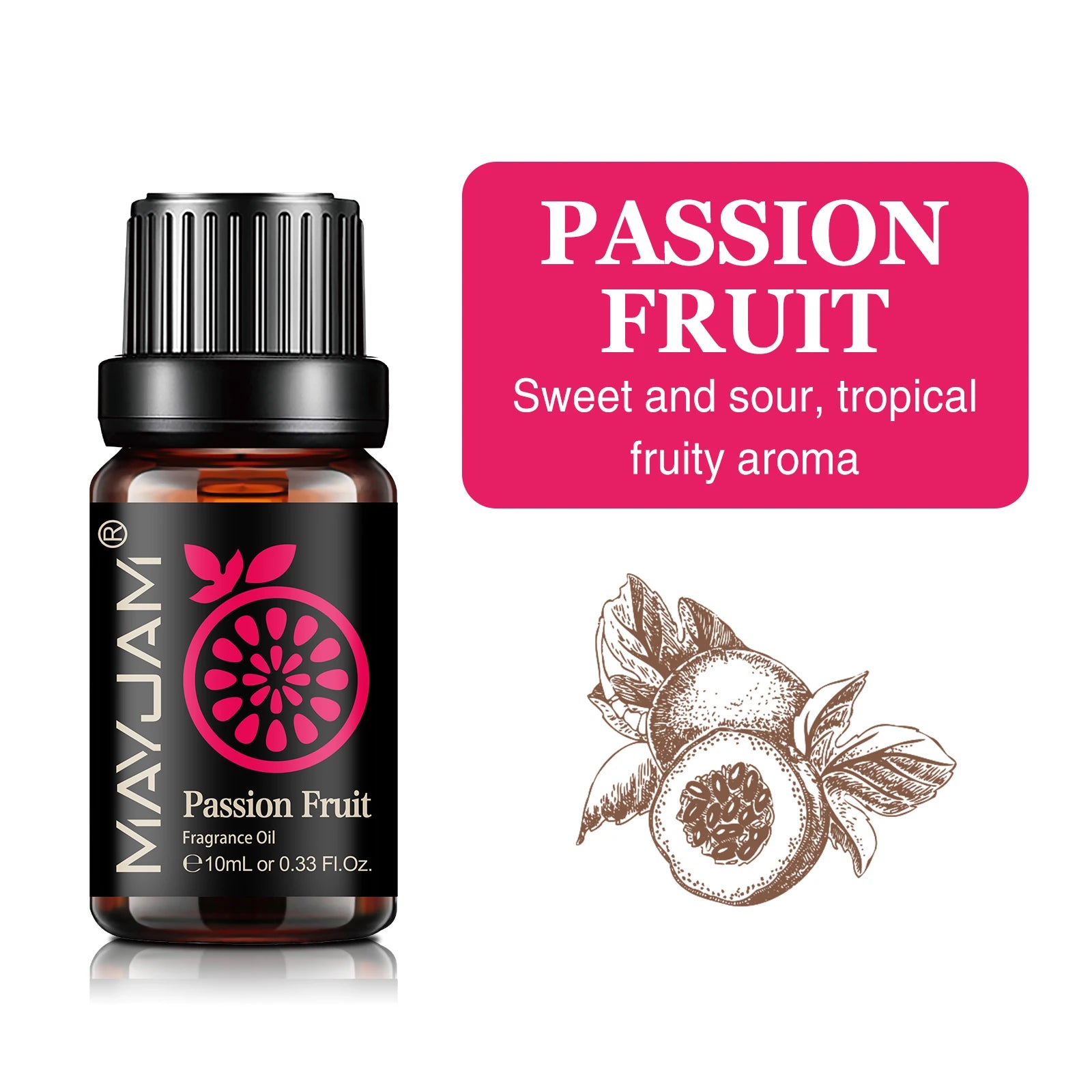 MAYJAM Fruit Fragrance Oil Set for Humidifiers and Candles - Smarsty