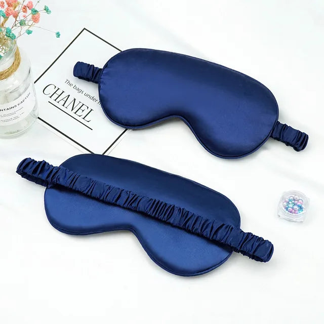 Imitated Silk Sleep Eye Mask for Relaxation and Comfort - Smarsty