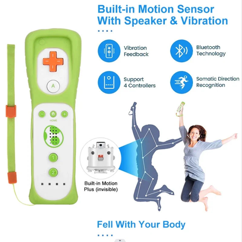 Nunchuck Controller Set with Motion Plus for Wii - Smarsty