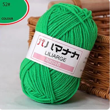 Soft Cotton Knitting Yarn for DIY Baby Sweaters - Smarsty