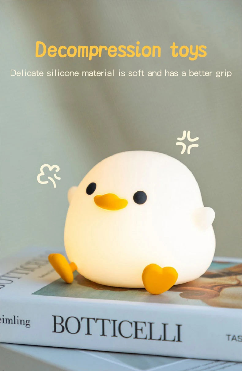 Soft Light Doudou Duck Night Light for Kids - Smarsty