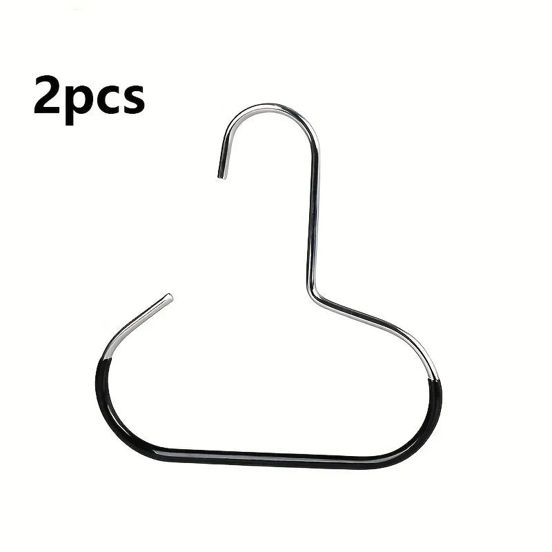 1/2/5pcsVersatile Manganese Steel Round Hook - Perfect for Hats, Ties, Scarves & Bags, Strong Load-Bearing, Non-Deformable