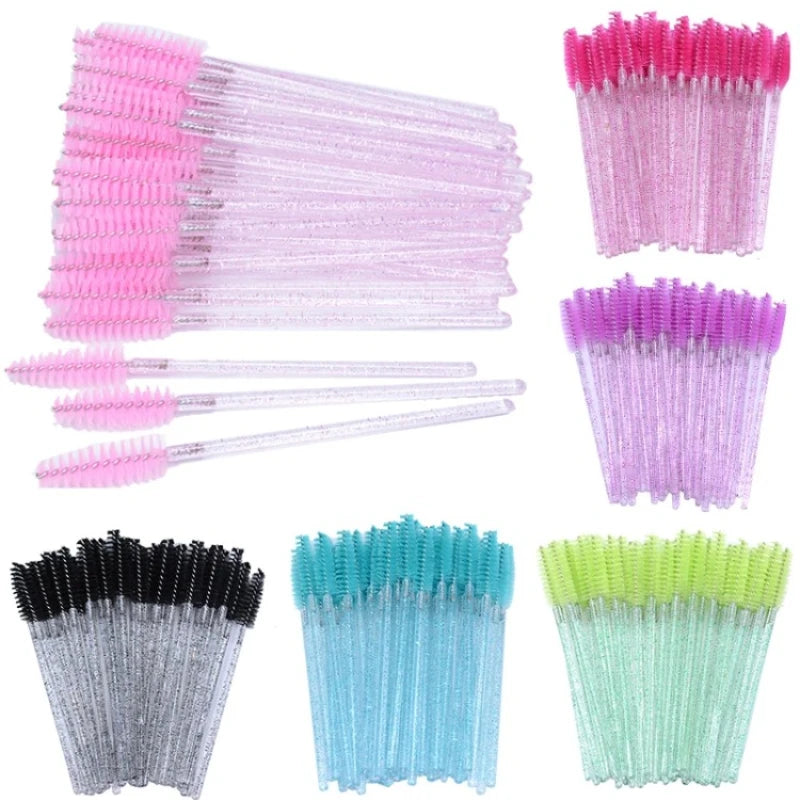 Crystal Disposable Mascara Wands for Hygienic Application - Smarsty