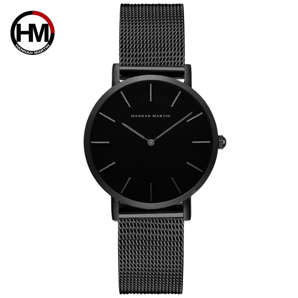 Rose Gold Women's Bracelet Watch with Japan Quartz Movement - Smarsty