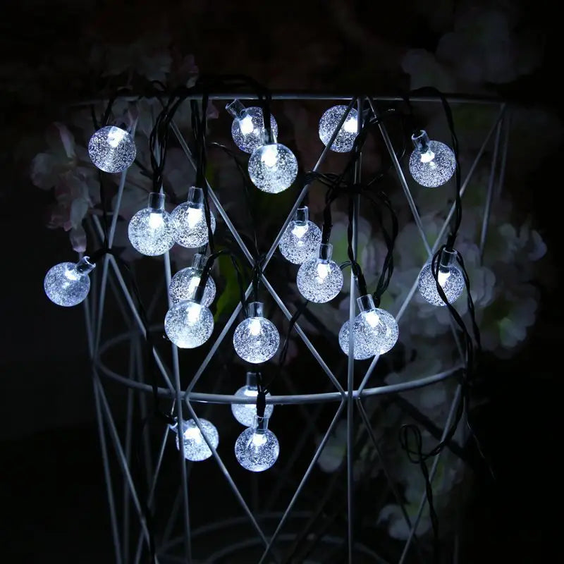 Solar LED String Fairy Lights for Outdoor Decor - Smarsty
