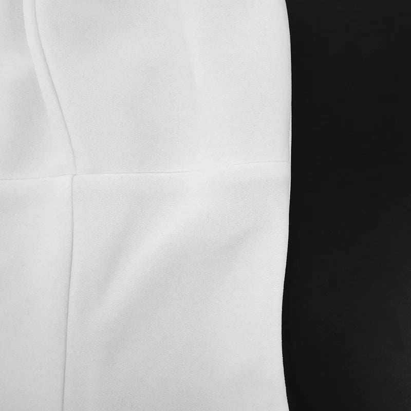 Sexy A-Line Dress Women's Summer New Solid Sexy Sleeveless Off Shoulder Bodycon Dresses Fashion Elegant Club Party Lady Dresses - Smarsty
