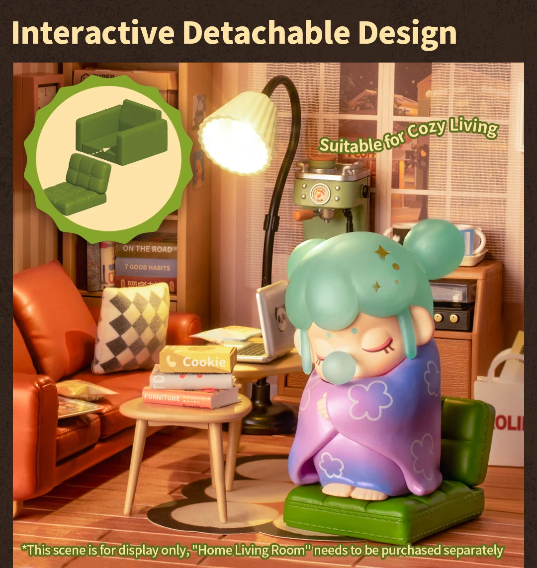 Robotime Rolife Super Creator Series Plastic Dollhouse Building Blocks for Kids Yum Burgers Leisurely Cheers Bar Sweet Sips Tea