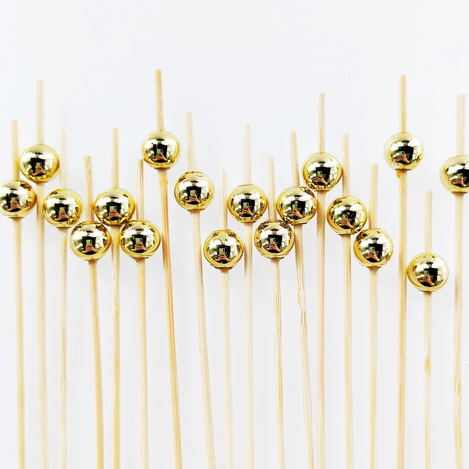 Bamboo Skewers 100Pcs for Parties and Events - Smarsty