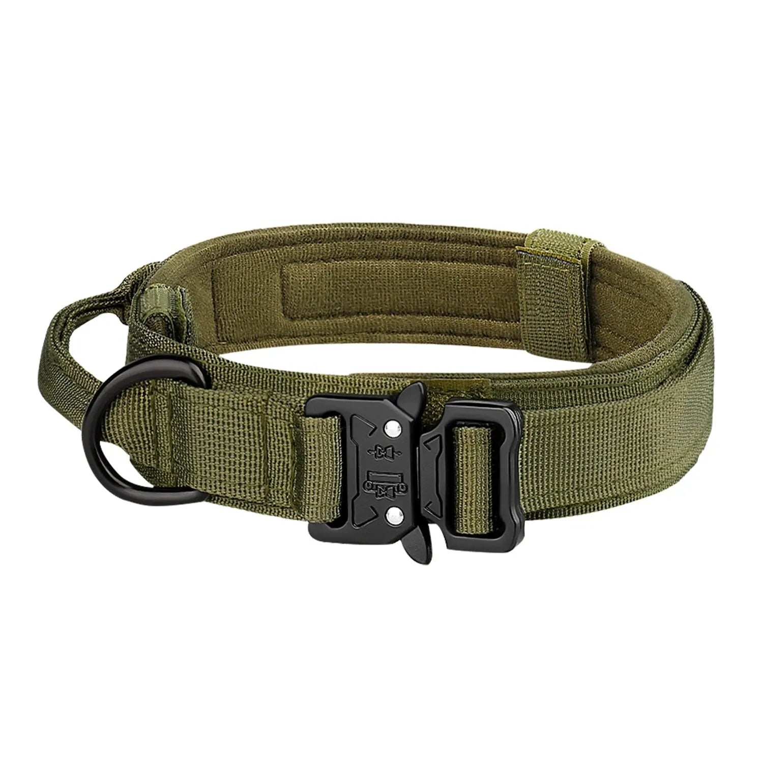 Tactical Nylon Dog Collar with Metal Buckle - Smarsty