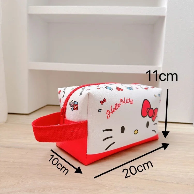 Cute Cat Oxford Makeup Bag Portable Travel Case Waterproof - Smarsty