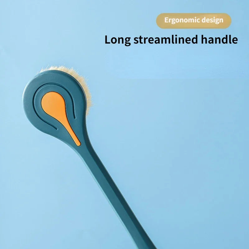 Soft Hair Bath Brush with Long Handle for Easy Scrubbing - Smarsty